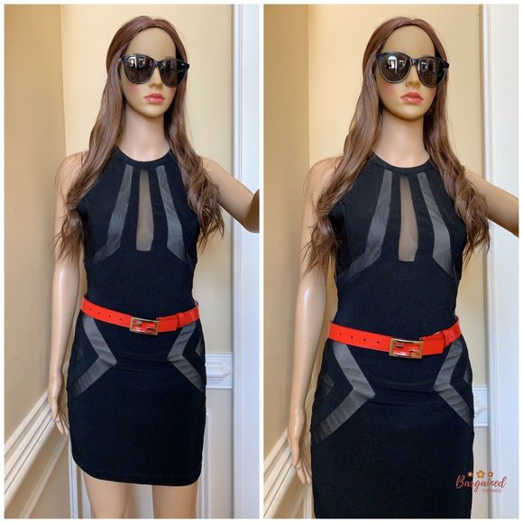 Authentic FENDI Red Patent Leather FF Baguette Buckle Belt 70/28 - 8C0130 - Picture 5 of 12